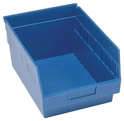 Quantum Storage Systems K-QSB207BL-8 Blue Shelf Bin - 11-5/8x22L x 8-3/8x22W x 6x22H
