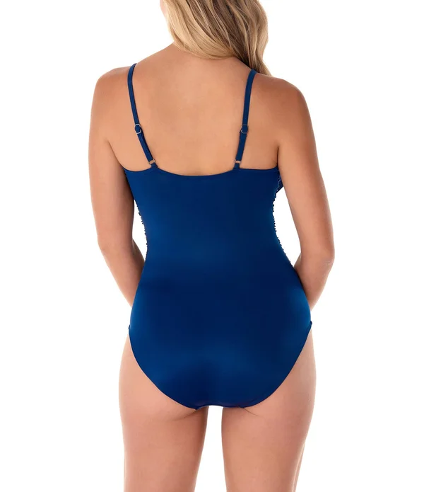 Magicsuit Women's Solid Isabel One Piece Swimsuit - Black - 12