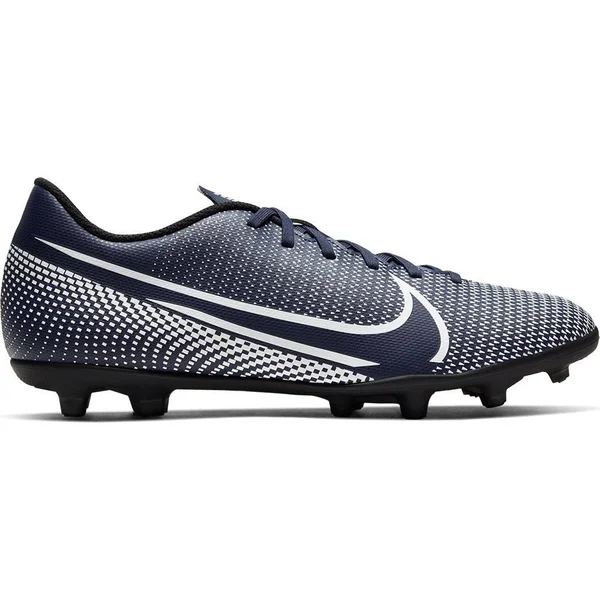 Nike Mercurial Vapor 13 Club FG/MG - Mens Molded Cleats - Midnight Navy/White/Black, Size 9.5