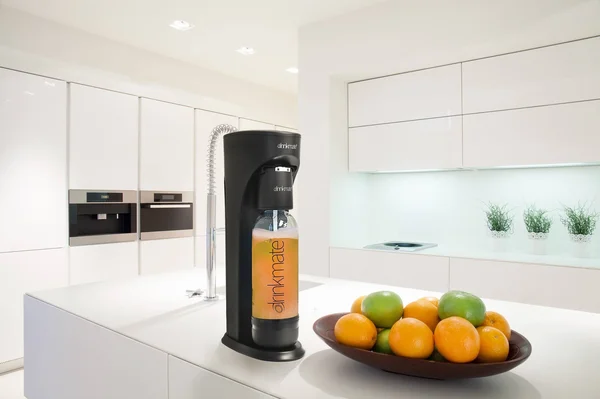 Drinkmate Sparkling Water and Soda Maker, Carbonates Any Drink, Special Bundle Arctic Blue