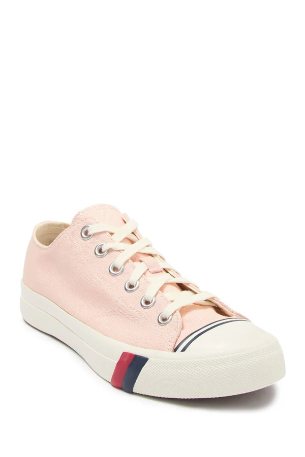 Keds Unisex Pro- Royal Lo Classic Sneaker - Size: 12, Light Rose