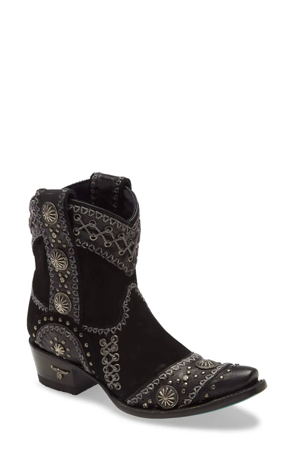 Women's Wind Walker Western Boots 10, M, Black
