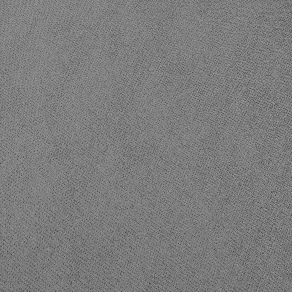 Novogratz Bowen Gray Sectional Sofa with Contrast Welting