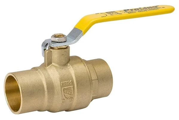 2x22 Solder Ball Valve - B & K, 107-858nl