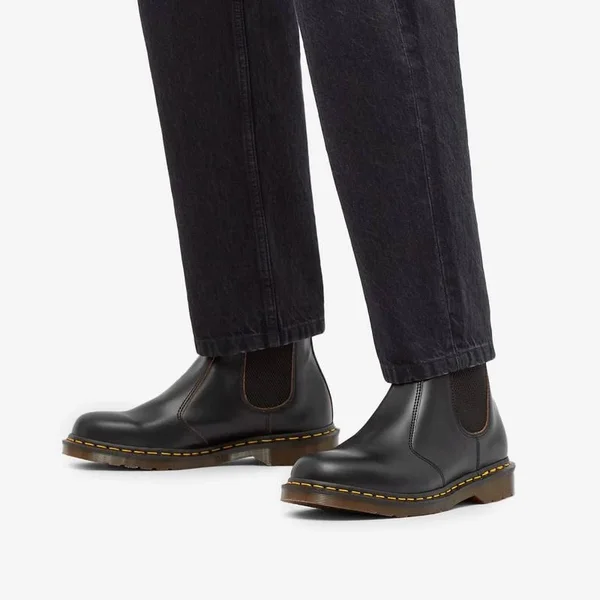 Dr. Martens Black Made in England 2976 Chelsea Boots