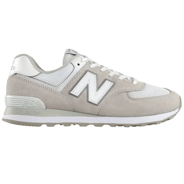 New Balance Men's 574 - Grey/White (Size 13)