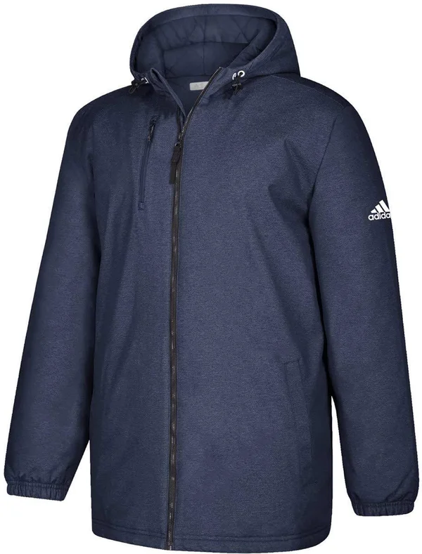 Adidas Men's Game Built Heavyweight Winter Jacket - S, Navy