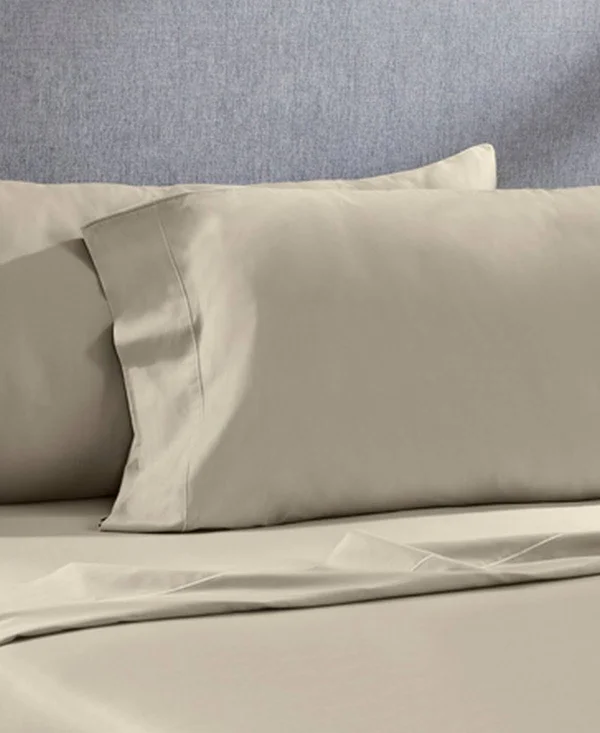 Perthshire Platinum Concepts 1200 Thread Count Solid Sateen Sheet Set - Gray King