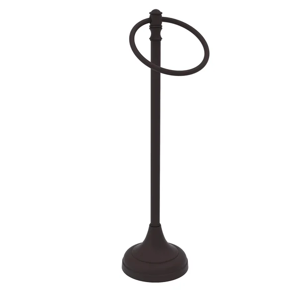 Allied Brass Carolina Collection Guest Towel Ring Stand, Oil Rubbed Bronze
