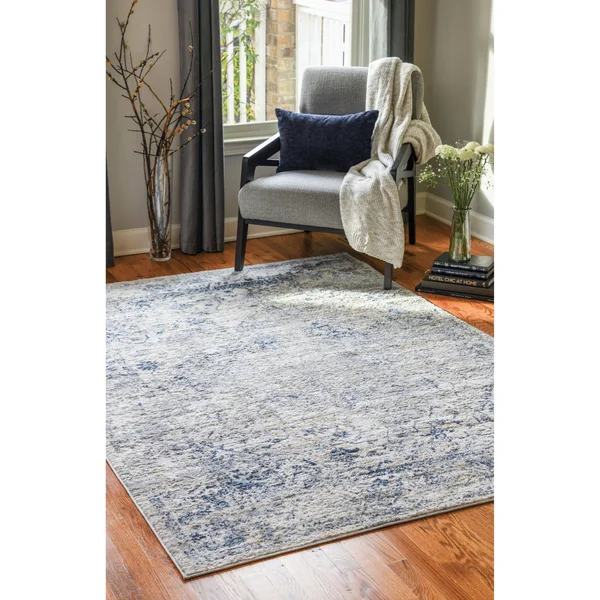 Westfield Home Sonoma Anavrin Area Rug - Grey - 7&10x22 Round