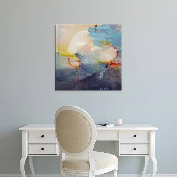 Easy Art Prints Lina Alattar's 'Above The Clouds' Premium Canvas Art (36 x 36)