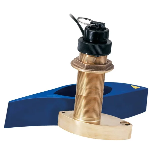 Garmin Long Stem Thru-Hull Triducer with Block - Bronze