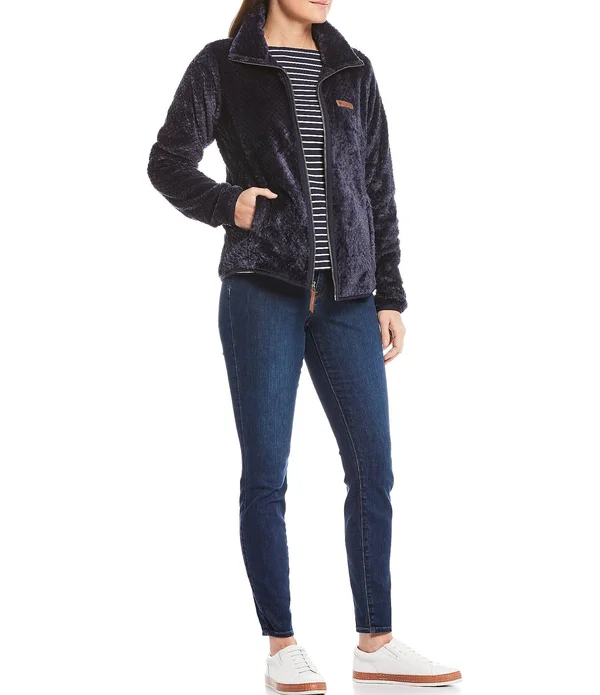 Columbia Women's Fire Side II Sherpa Full Zip (XL Dark Nocturnal)
