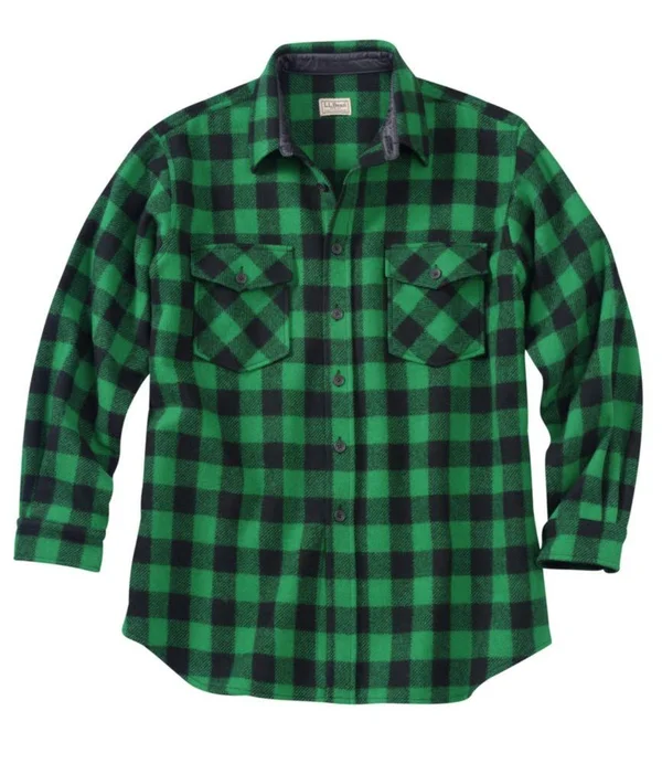 Men's Maine Guide Shirt Multi Color Large - L.L.Bean