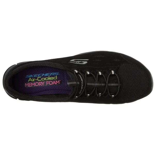 Skechers Women's Gratis-Full Circle Sneaker - Black, 9.5