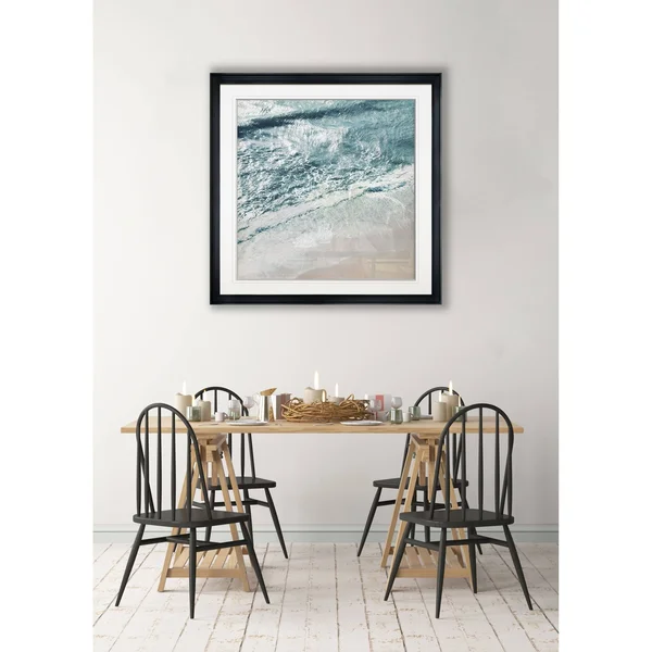 Ocean Detail -Framed Giclee Print - 32x32