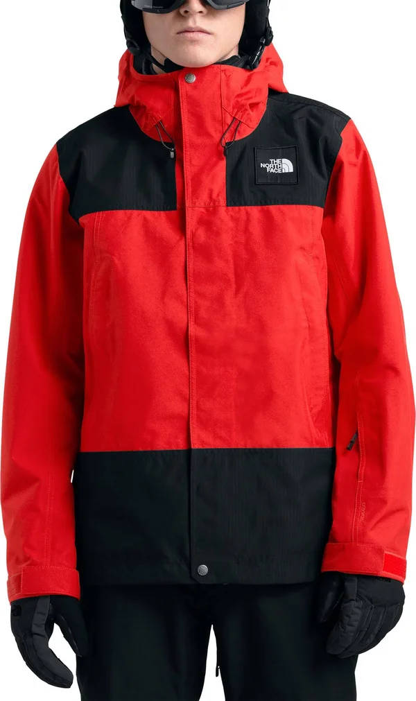 The North Face DRT Jacket - Medium - Fiery Red, TNF Black