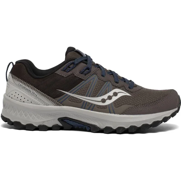 Saucony Excursion TR14 Men's Running Shoes Gravel/Storm : 7 D - Medium