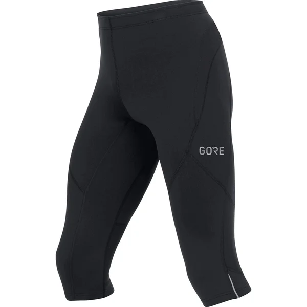 Gore Men's Running R3 3/4 Tights - 100088 Black - L