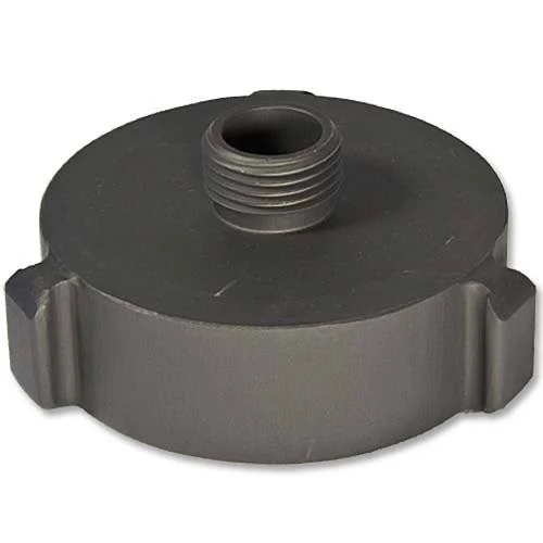 Aluminum 2 1/2x22 Female NH to Male GHT Fire Hose Adapter