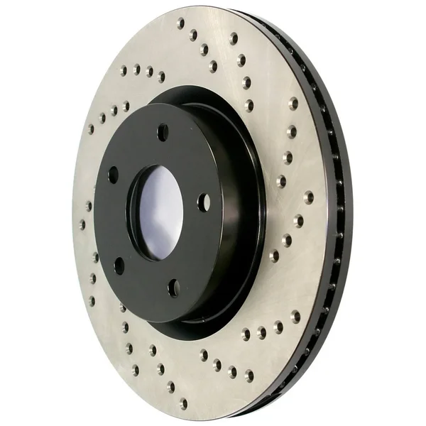 StopTech Sport Cross Drilled Brake Rotor, Left 128.40040L