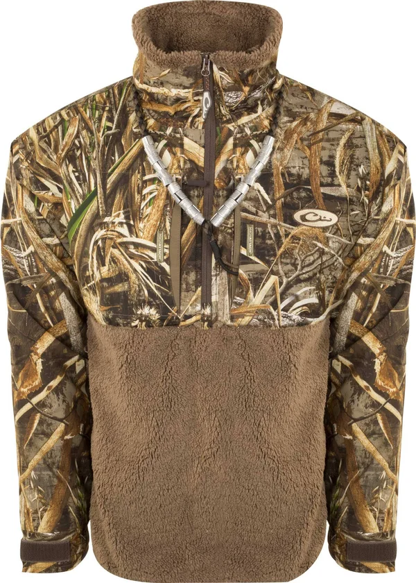 Drake MST Guardian Flex Sherpa Fleece Eqwader 1/4 Zip