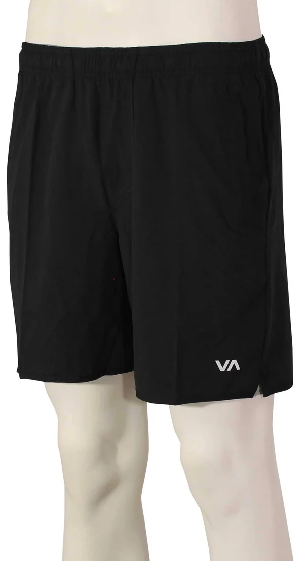 RVCA Men's Yogger Stretch Short, Black, M