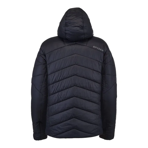 Spyder Glissade Hoodie Insulator Jacket Men's - Ebony, M