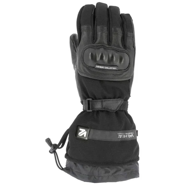 Vquattro MERCURE 18 HEATING Motorcycle Gloves - Black, Size XL