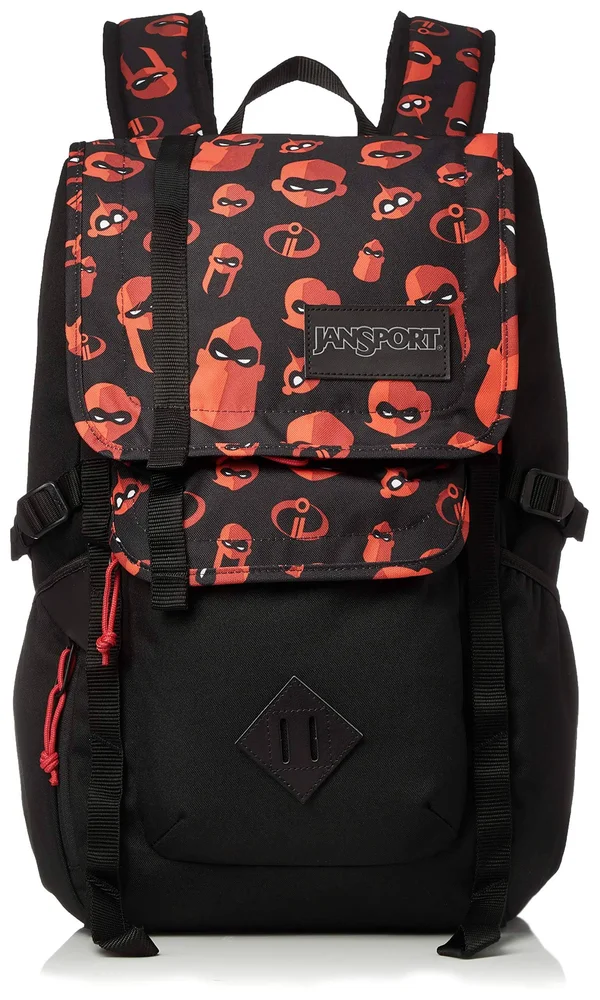Jansport Incredibles Hatchet Backpack Family Icons Black