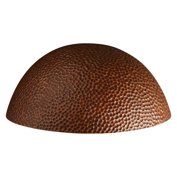 Justice Design Group CER-1355W-GRAN Ambiance Large Quarter Sphere Outdoor Sconce - Granite (Faux)