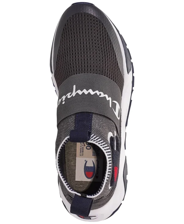 Champion Boys& Big Kids& Rally Pro Casual Shoes in Grey Size 5.0