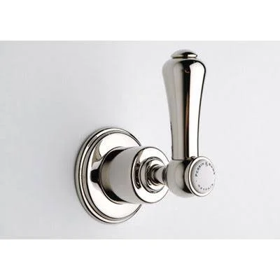 Rohl U.3774LSP/TO Perrin and Rowe Georgian Era Wall Valve Trim Only with Porcela Satin Nickel