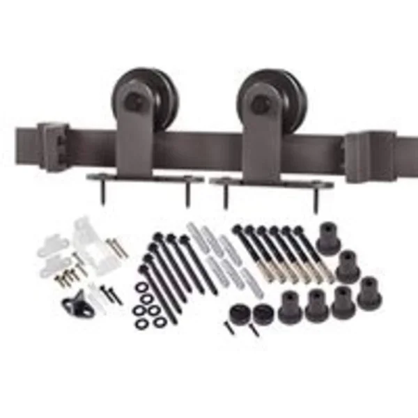 Renin 8116030 Door Barn Hardware Kit - Antique Bronze