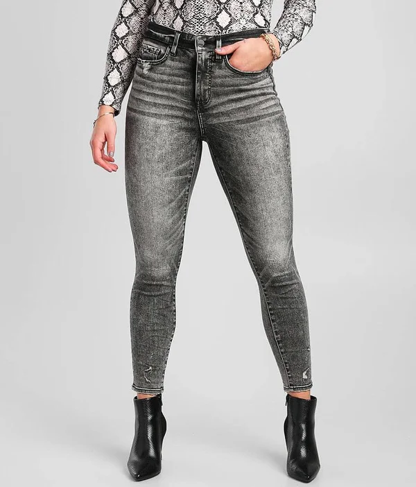 Buckle Black Fit NO. 75 High Ankle Skinny Jean - Blue 33/28, Women's