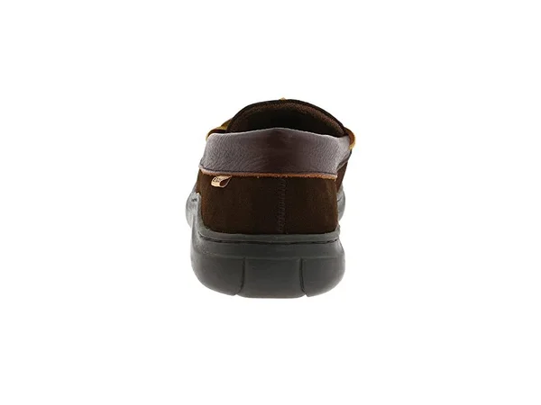 L.B. Evans Atlin Men's Slippers, Brown, 13