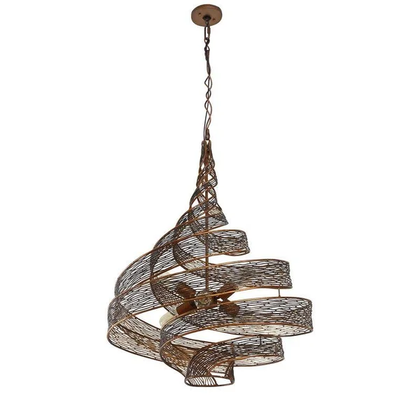 Varaluz Flow Mini Pendant Hammered Ore 1 Light 240P01HO