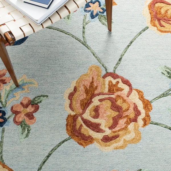 5' x 8' Rectangular Area Rug - Blue, Safavieh