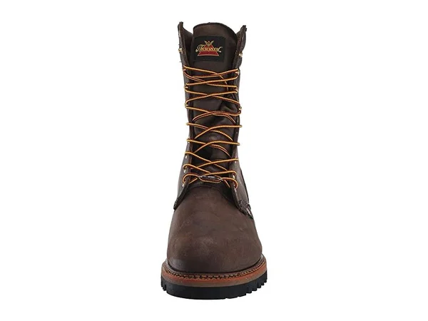 Thorogood Men's Logger Series 9x22 Waterproof, Safety Toe Boot 804-3555, Steel
