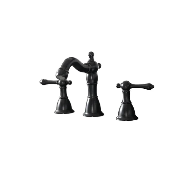 Legion Furniture 8x22 Widespread Faucet with Drain- Matt Black (ZL20518-BL)