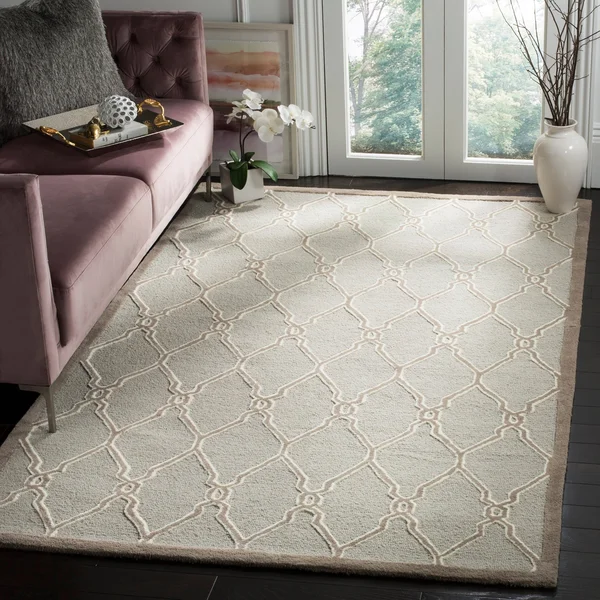 Safavieh Cambridge Light Grey & Ivory 8& x 10& Rug