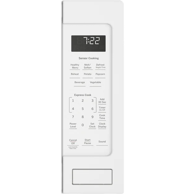 GE Profile PES7227DLWW 1100W Microwave - 2.2 cu ft - White