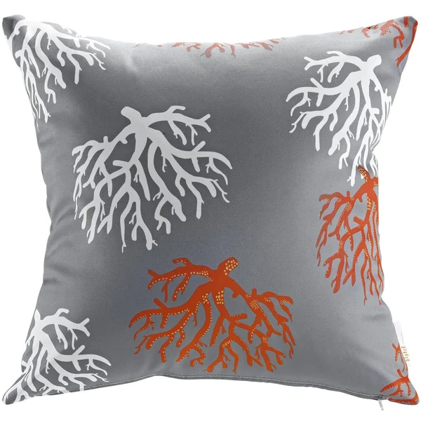 Modway Modify Multicolored Polyester Water-Resistant Throw Pillows (Set of 2) - Green