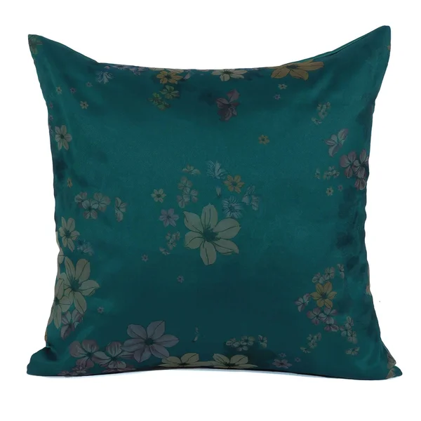 Oussum Home Decor Floral Pillowcase Satin Oraganza Decorative Throw Pillows Covers Cushions Set of 5 Printed Cushion Sets - 20 X