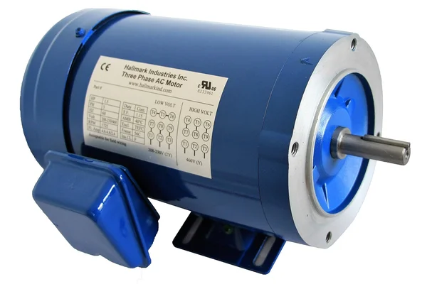 Hallmark Industries ma0510f AC Motor, 1 HP, 3450 RPM, 3PH/60 Hz, 208-230/460V AC, 56C/TEFC, with foot, SF 1.15, Insul F, Invert