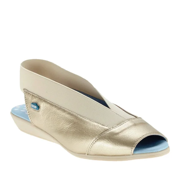 Women's Cloud Caliber Slingback Sandal - Size 9.5-10US - Metallic
