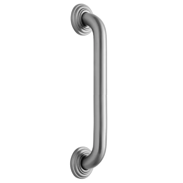 Jaclo 2542-SB Grab Bar with Traditional Round FLANGE - Satin Brass, 42x22