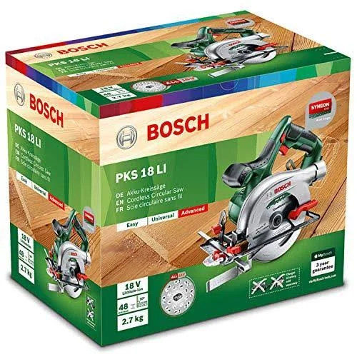 Bosch Pks 18 Li Solo Cordless Circular Saw (batteri Not Included)
