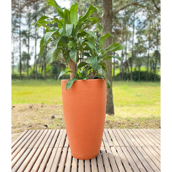 Floridis Amsterdan Medium Black Resin Planter Bowl