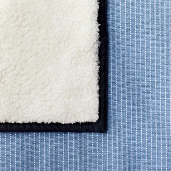 Levi&s Bedding - Sherpa Throw, Color: Blue/White, Size: Os, Amarcks21&s Closet